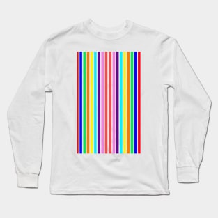 many colorful stripe pattern cell phone case Long Sleeve T-Shirt